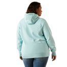 Ariat Womens Rebar Graphic Hoodie (Aquatic) additional 2