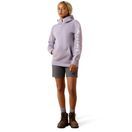 Ariat Womens Rebar Lightweight Logo 1/2 Zip Hoodie (Purple Ash/Thistle) additional 3