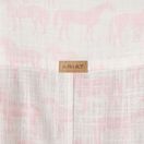 Ariat Womens Rudford Long Sleeve Shirt (Icy Pink Horse Print) additional 5