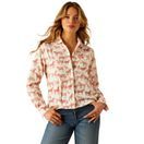 Ariat Womens Rudford Shirt (Blushing Horse) additional 1