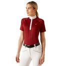 Ariat Womens Showstopper 3.0 Show Shirt (Sun Dried Tomato) additional 1