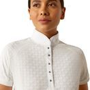 Ariat Womens Showstopper X Show Shirt (White) additional 3