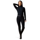 Ariat Womens Solveil 1/2 Zip Long Sleeve Baselayer (Black) additional 3