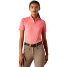 Ariat Womens Soquel 1/4 Zip Baselayer (Coral Paradise) additional 1