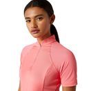 Ariat Womens Soquel 1/4 Zip Baselayer (Coral Paradise) additional 3