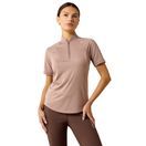 Ariat Womens Soquel 1/4 Zip Short Sleeve Baselayer (Antler) additional 1