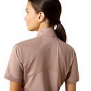 Ariat Womens Soquel 1/4 Zip Short Sleeve Baselayer (Antler) additional 5