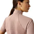 Ariat Womens Soquel 1/4 Zip Short Sleeve Baselayer (Antler) additional 6