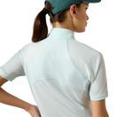 Ariat Womens Soquel 1/4 Zip Short Sleeve Baselayer (Starlight Blue) additional 5