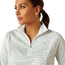Ariat Womens Sunstopper 3.0 1/4 Zip Baselayer (Beach Glass Print) additional 3