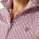Ariat Womens Sunstopper 3.0 1/4 Zip Baselayer (Lavender Mist Tile) additional 3