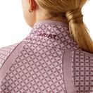 Ariat Womens Sunstopper 3.0 1/4 Zip Baselayer (Lavender Mist Tile) additional 4