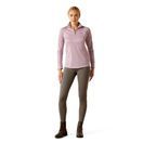 Ariat Womens Sunstopper 3.0 1/4 Zip Baselayer (Lavender Mist Tile) additional 5