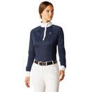 Ariat Womens Sunstopper 3.0 Pro Show Shirt (Navy/Trace) additional 1