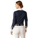 Ariat Womens Sunstopper 3.0 Pro Show Shirt (Navy/Trace) additional 2