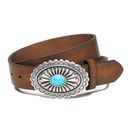 Ariat Womens Taos Belt (Brown) additional 1