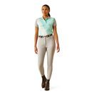 Ariat Womens Taryn Short Sleeve Polo (Beach Glass) additional 4