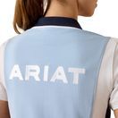 Ariat Womens Taryn Short Sleeve Polo (St. Tropez/White) additional 5