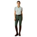 Ariat Womens Taryn Short Sleeve Polo (Starlight Blue/Heather Grey) additional 3