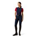 Ariat Womens Taryn Short Sleeve Polo (Team Navy/Red) additional 3