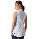 Ariat Womens Taryn Sleeveless Polo (Chambray Blue) additional 2