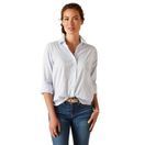 Ariat Womens Tiburon Shirt (Blue Stripe) additional 1