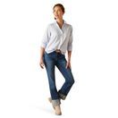Ariat Womens Tiburon Shirt (Blue Stripe) additional 4