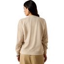 Ariat Womens Victoria Sweatshirt (Khaki Heather) additional 2