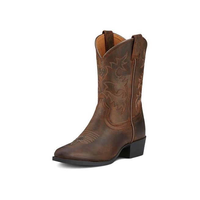 Ariat Youth Heritage Western (Distressed Brown)