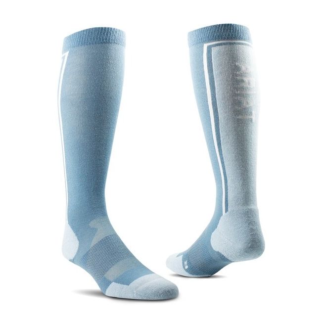 AriatTek Winter Slimline Socks (Bluestone/Cerulean)