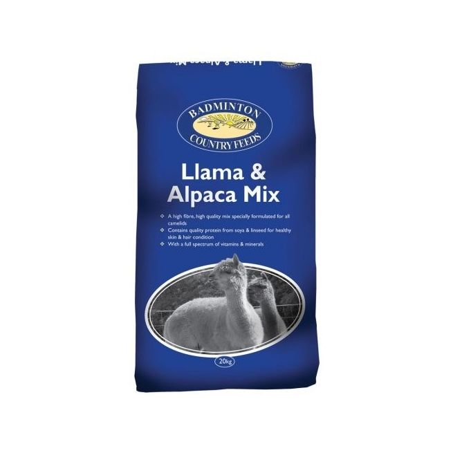 Badminton Llama &amp; Alpaca Mix (20kg)