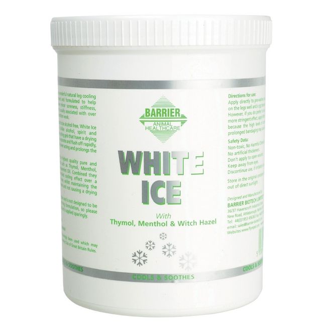 Barrier White Ice