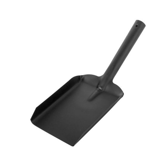 Black Metal Fireside Coal Shovel