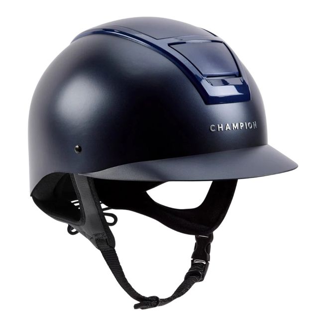 Champion Oval Insight Peaked Helmet (Matt Navy)
