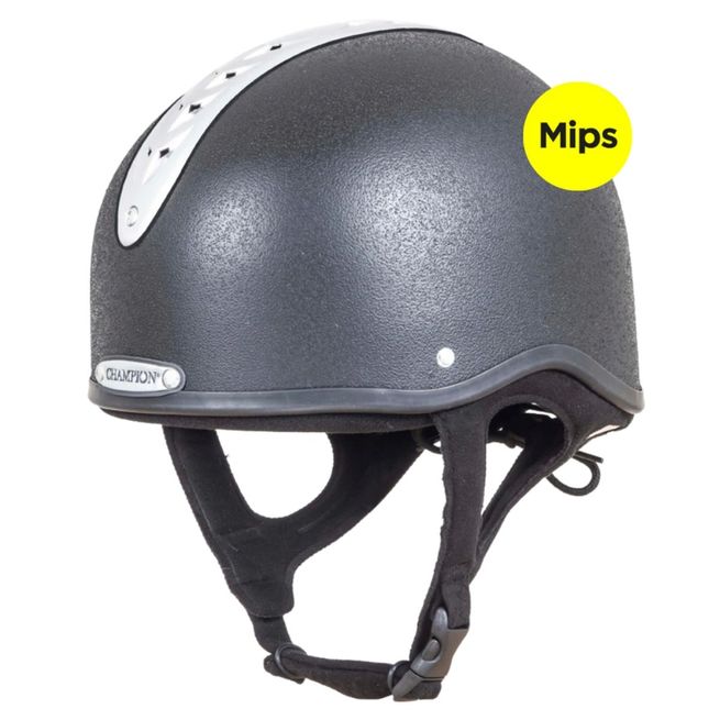Champion Revolve Junior X-Air Jockey Helmet With Mips (Black)