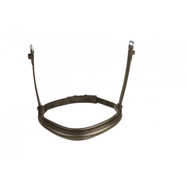Collegiate Mono Crown Cavesson Noseband (Brown)