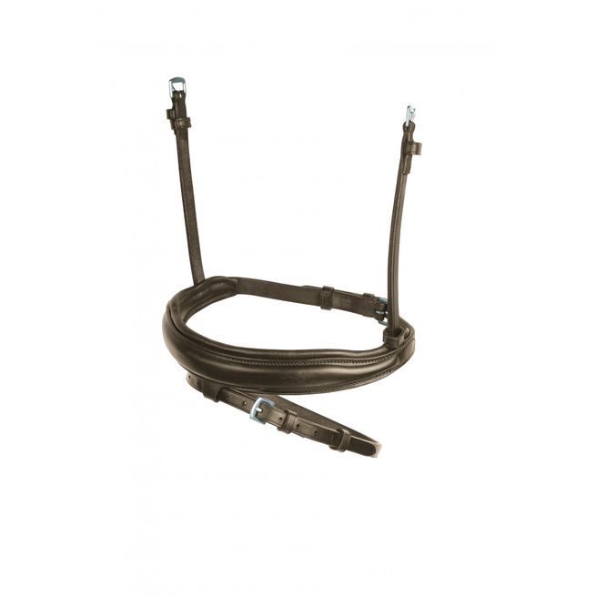 Collegiate Mono Crown Flash Noseband (Brown)