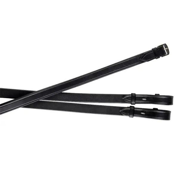 Collegiate Plain Reins IV (Black)
