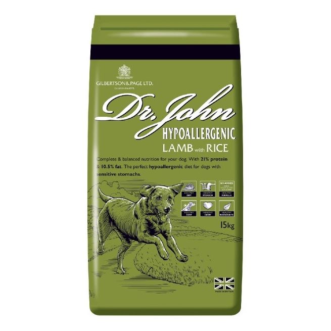 Dr. John Hypoallergenic (Lamb with rice and vegetables) 4kg