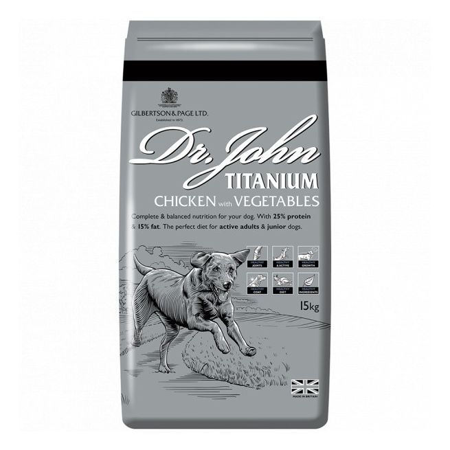 Dr. John Titanium (Chicken with vegetables) 15kg