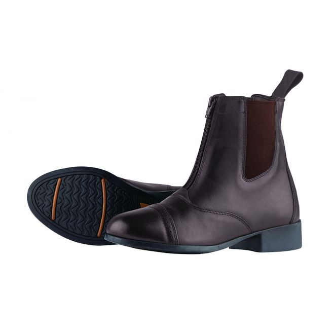 Dublin Adult's Elevation Zip Paddock Boots II (Brown)