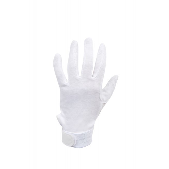 Dublin Adult's Track Riding Gloves (White)