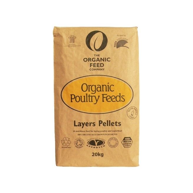 Allen &amp; Page Organic Layers Pellets (20kg)