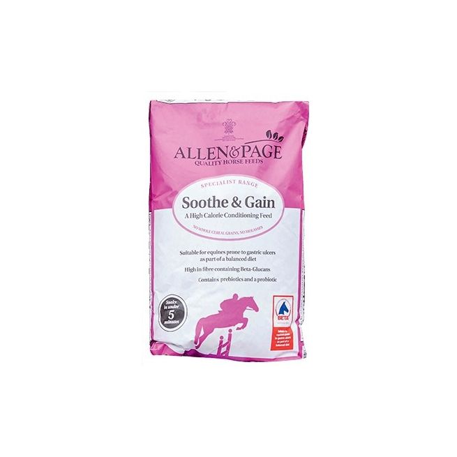 Allen &amp; Page Soothe &amp; Gain (20kg)