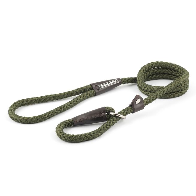 Ancol Heritage Slip Lead (Green)