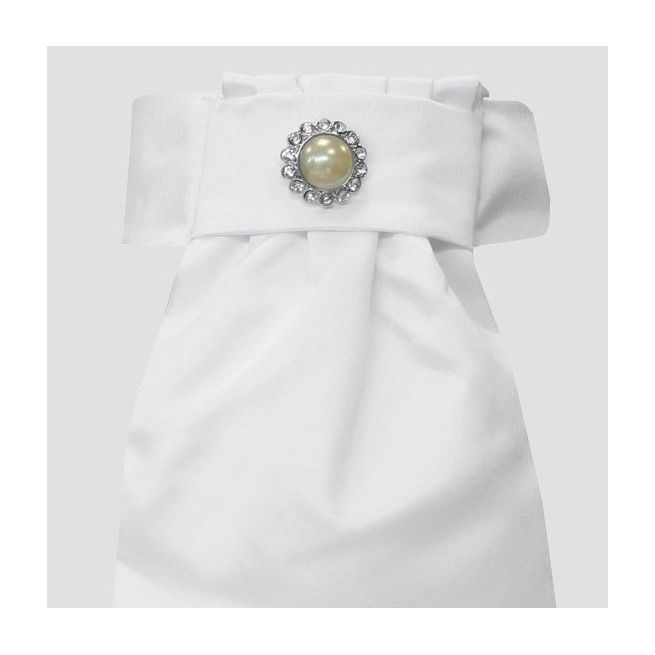 Equetech Pearl Deluxe Ready-Tied Stock