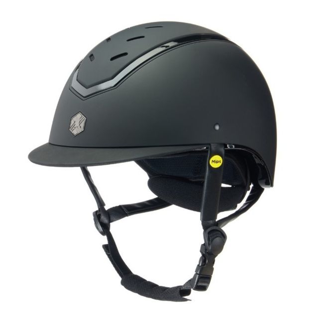 EQx Kylo Riding Helmet Standard Peak (Black Matte/Black Gloss) MIPS