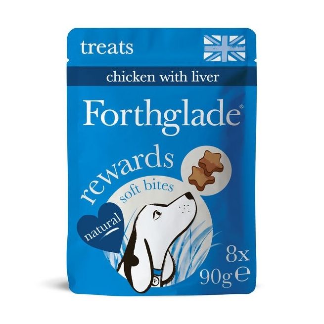 Forthglade Rewards Chicken/Liver Soft Bites