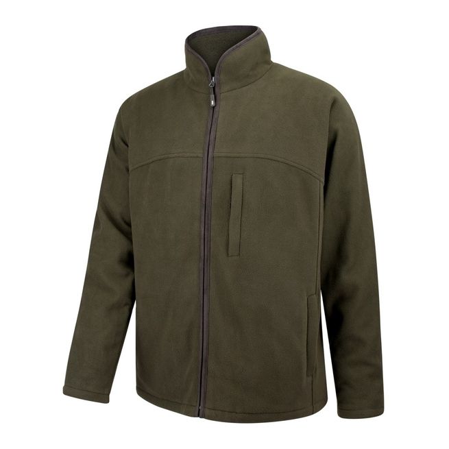 Hoggs of Fife Men's Ghillie II Waterproof Padded Fleece Jacket (Green)