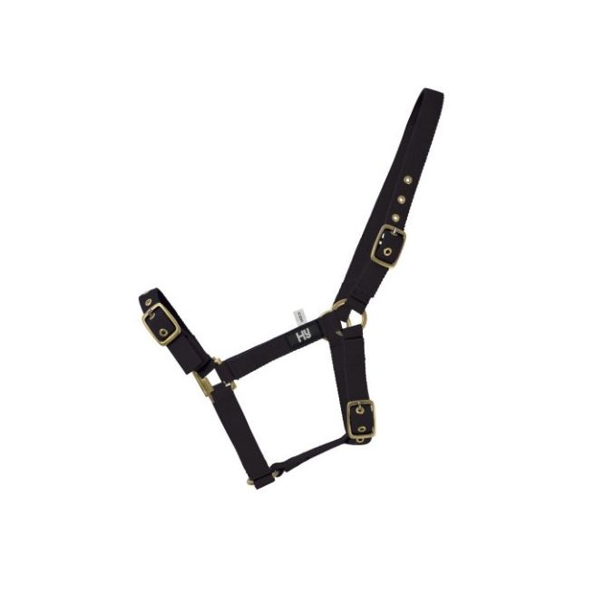 Hy Holly Fully Adjustable Head Collar (Black)